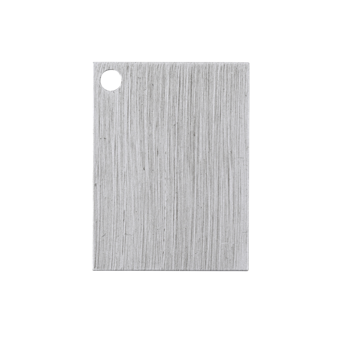 3 in. Metal Finish Sample, Antique Silver