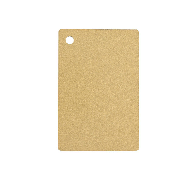 MTL-310-BR-6 6 in. Metal Finish Sample, Brass 6 x 6