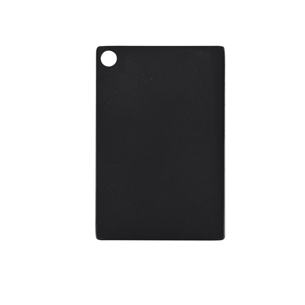 3 in. Metal Finish Sample, Matte Black