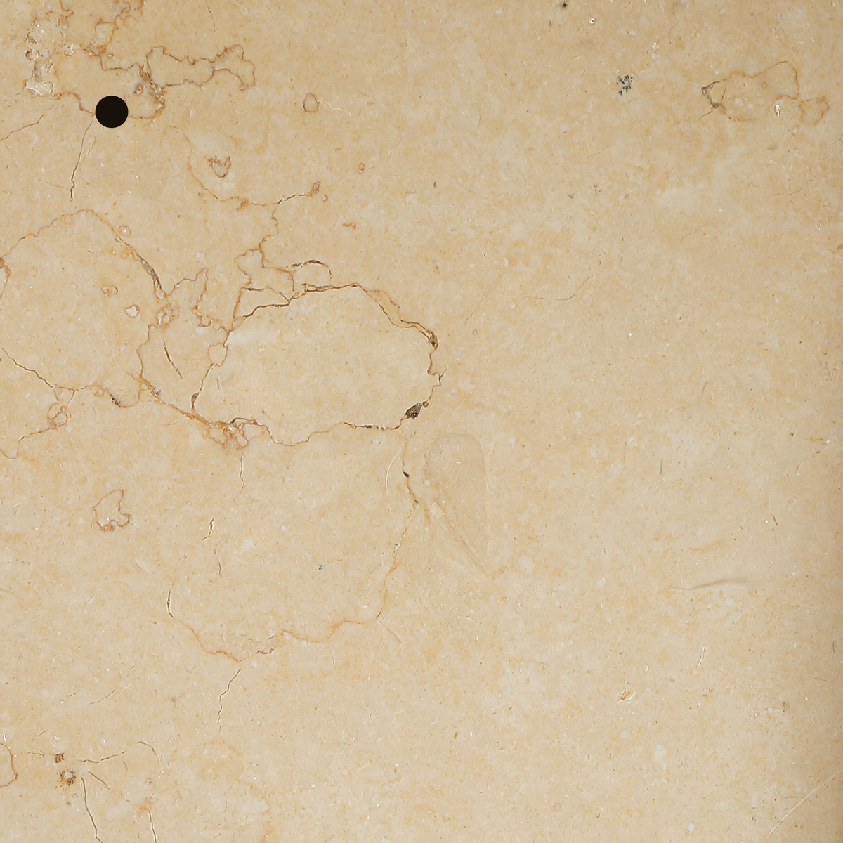 ST-101 6 in. Stone Finish Sample, Cream Marble
