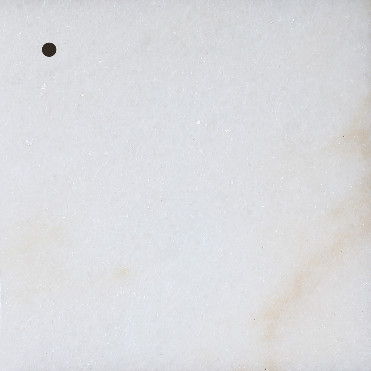 6 in. Stone Finish Sample, Guangxi White Marble