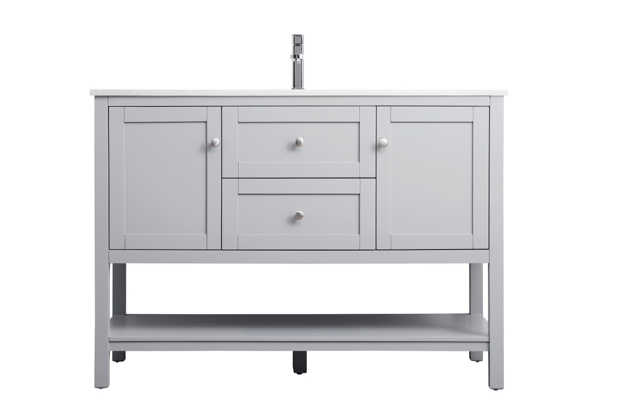 VF22248GR 48 in. Single Bathroom Vanity, Grey