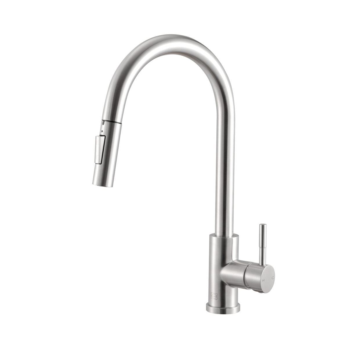 Luca Single Handle Pull Down Sprayer Kitchen Faucet with Touch Sensor, Brushed Nickel -  Beku Bakeware, BE4303237