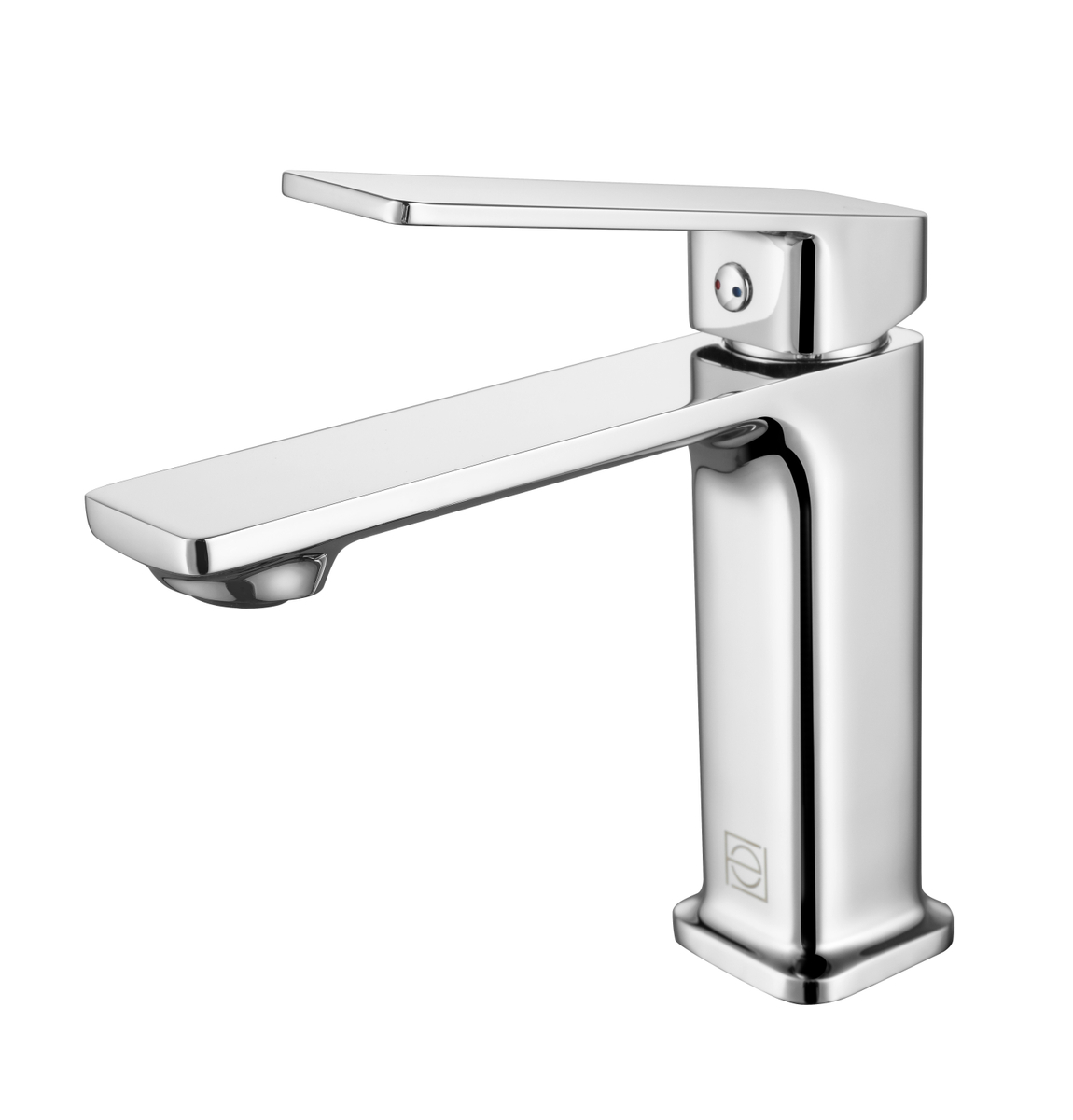 FAV-1004PCH Lena Single Hole Single Handle Bathroom Faucet, Chrome