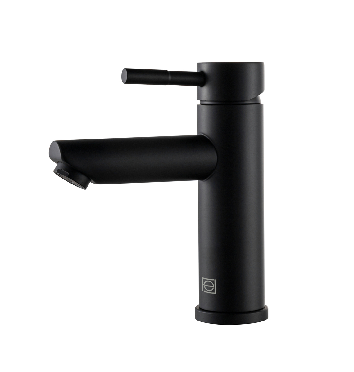 FAV-1008MBK Mia Single Hole Single Handle Bathroom Faucet, Matte Black