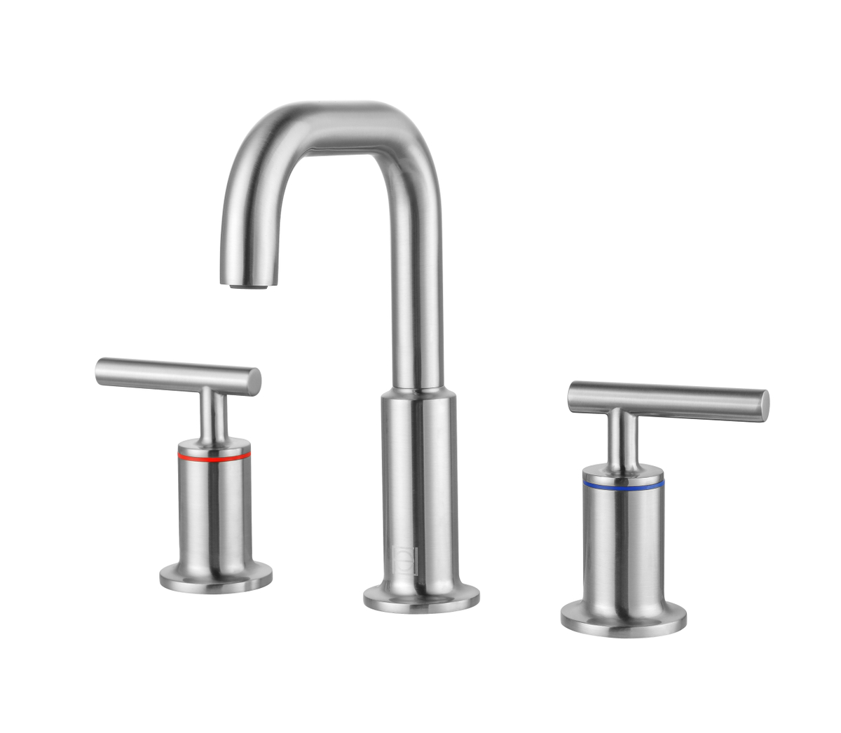 Tobias 8 in. Widespread Double Handle Bathroom Faucet, Brushed Nickel -  KD Marco de la cama, KD4303317