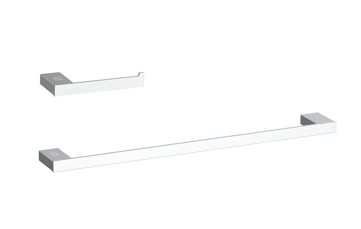 HWB-13S2PCH Sofia 2 Piece Bathroom Hardware Set, Chrome