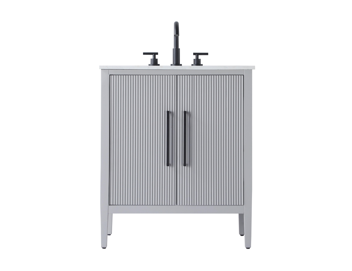 VF29630GR 30 in. Single Bathroom Vanity, Grey