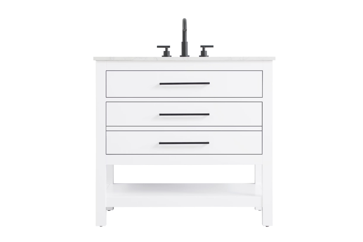 VF60536WH 36 in. Single Bathroom Vanity - White