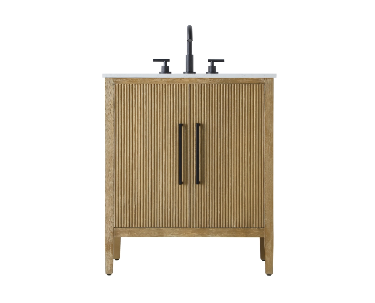 VF29630LO 30 in. Single Bathroom Vanity, Linen Oak