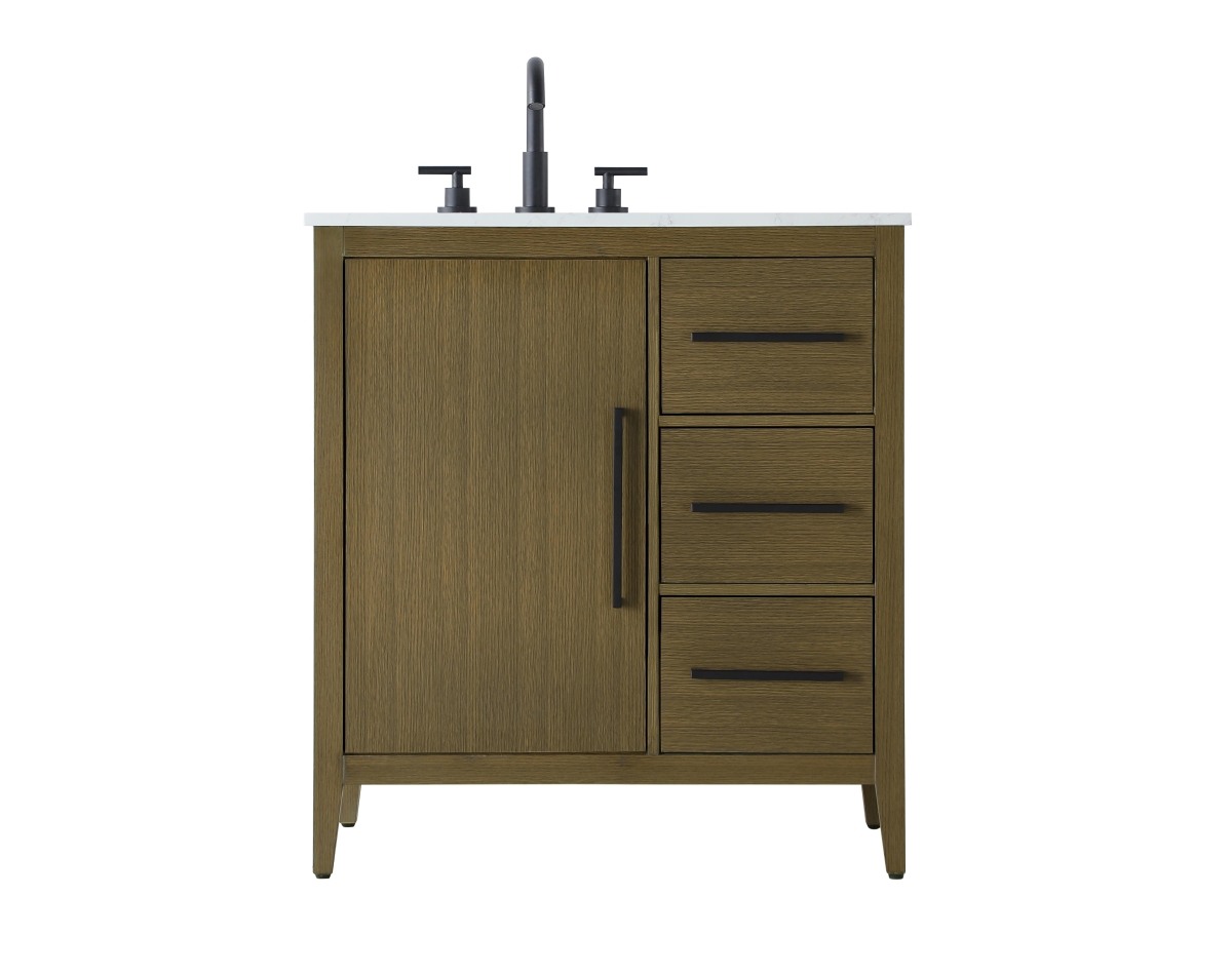 VF29332MCB 32 in. Single Bathroom Vanity, Chestnut Brown