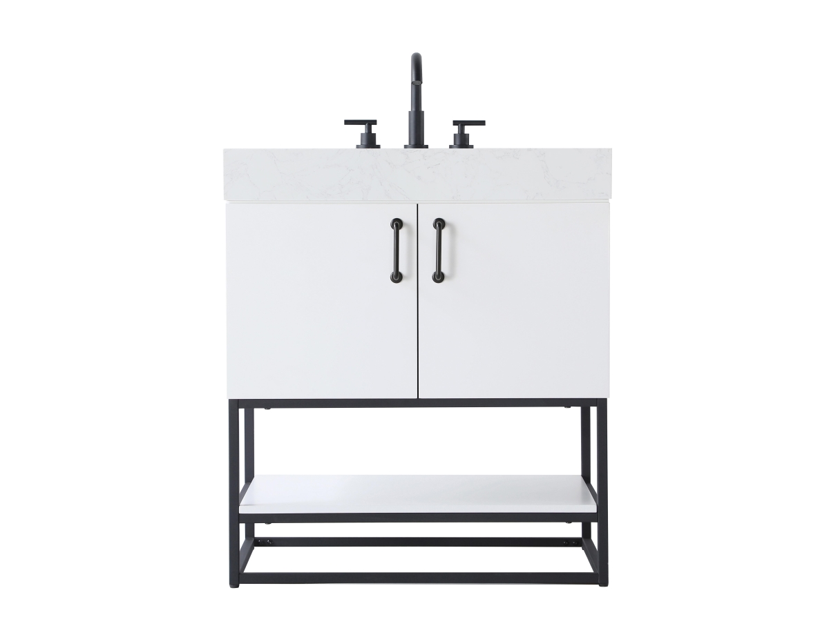 VF29230WH 30 in. Single Bathroom Vanity, White
