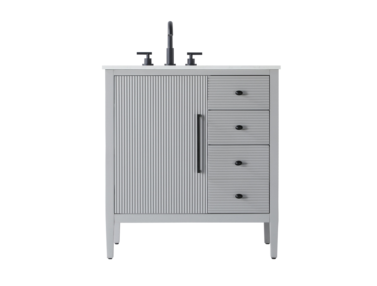 VF29632GR 32 in. Single Bathroom Vanity, Grey