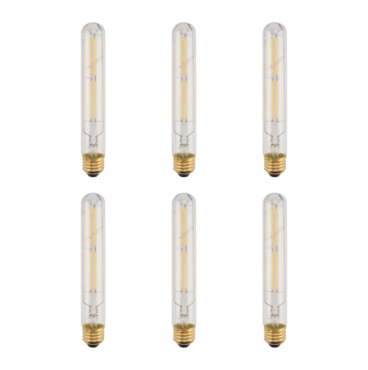 8W 3000K 900 Lumens LED T10 Light Bulb
