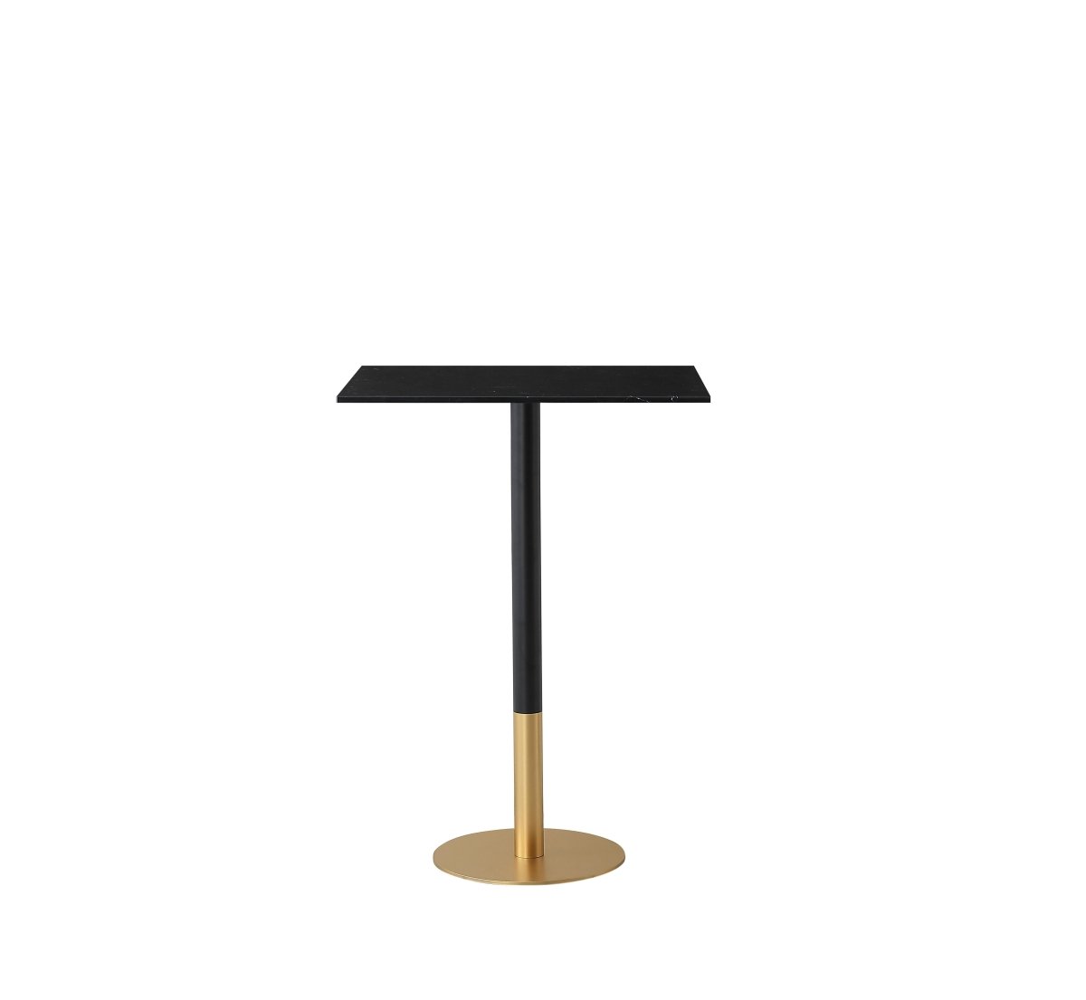 Picture of Elegant Decor AF11R2428BK 28 in. Ronan Modern Pub Table - Black