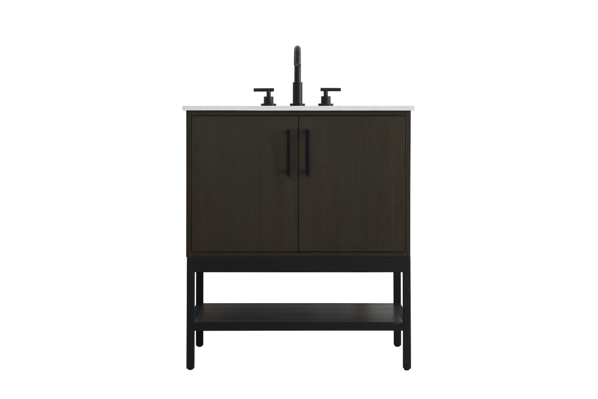 VF60730MMB 30 in. Single Bathroom Vanity, Mocha Brown