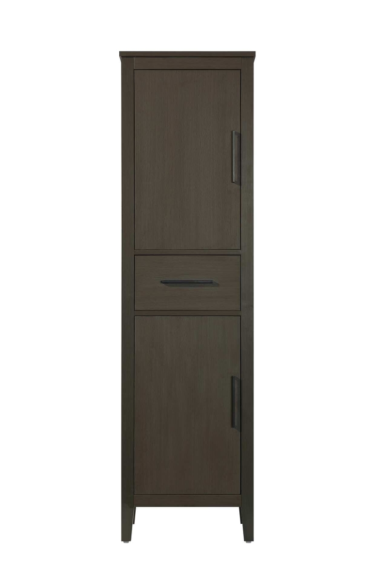 SC293A20MMB 20 in. Millie Bath Storage Cabinet, Mocha Brown