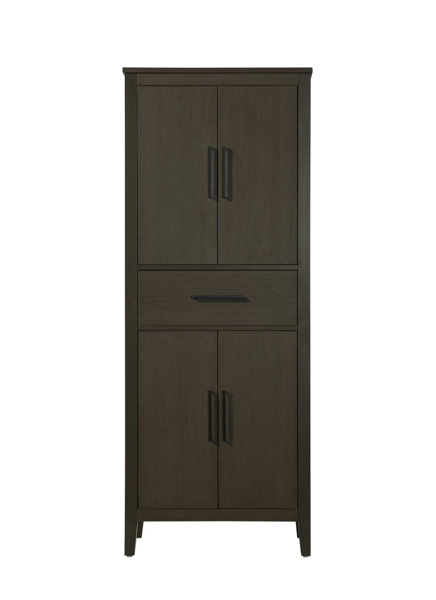 SC293A28MMB 28 in. Millie Bath Storage Cabinet, Mocha Brown