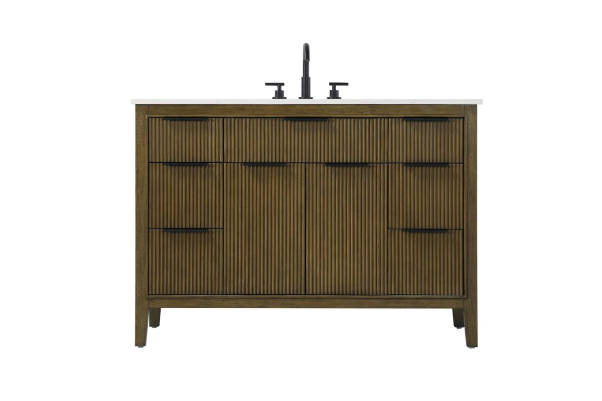 VF29848HO 48 in. Single Bathroom Vanity, Hazel Oak
