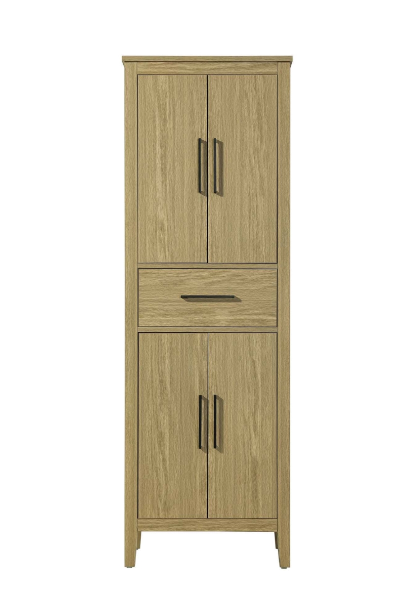 SC293A24MHB 24 in. Millie Bath Storage Cabinet, Honey Brown