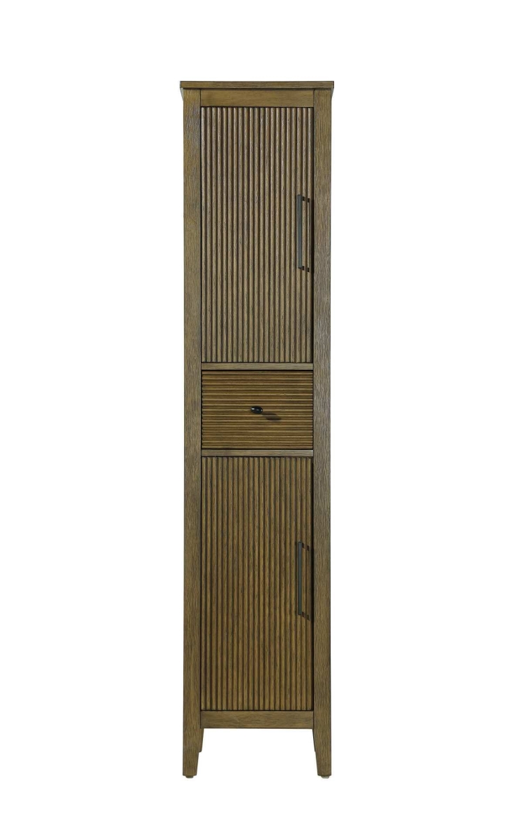 SC296A16HO 16 in. Rectangle Bath Storage Cabinet, Hazel Oak
