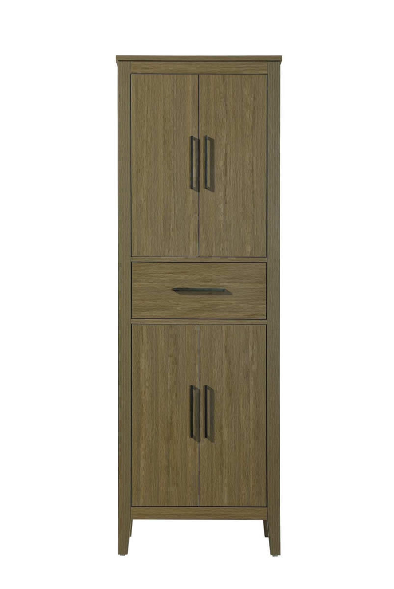 SC293A24MCB 24 in. Millie Bath Storage Cabinet, Chestnut Brown