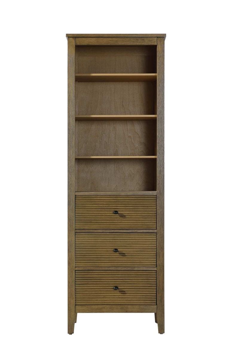SC296B24HO 24 in. Open Shelving Bath Storage Cabinet in Hazel Oak