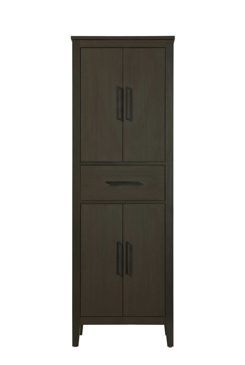 SC293A24MMB 24 in. Millie Bath Storage Cabinet, Mocha Brown