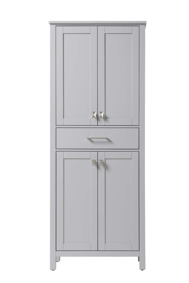 SC18828GR 28 in. Rectangle Bath Storage Cabinet, Gray