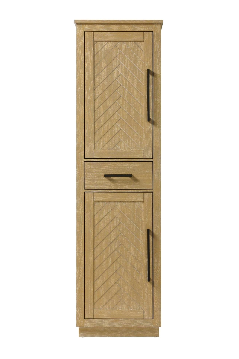 SC29020LO 20 in. Bath Storage Cabinet, Linen oak