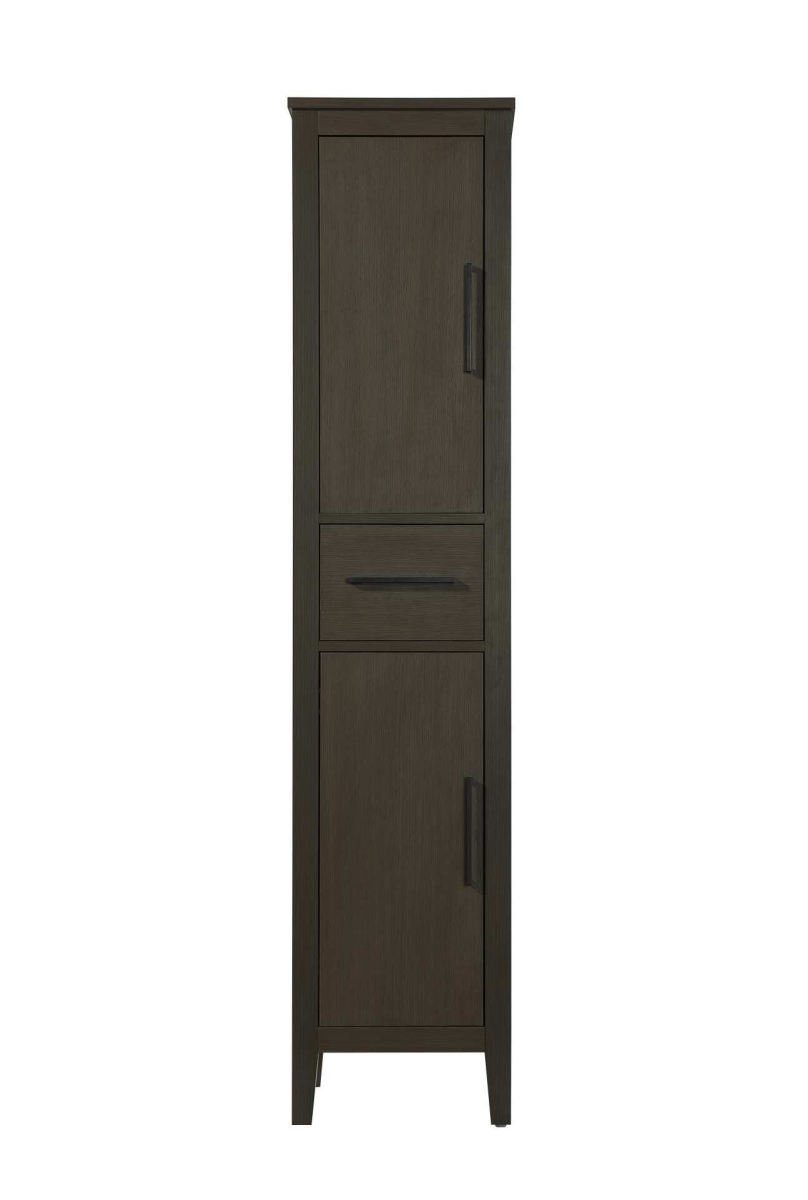 SC293A16MMB 16 in. Millie Bath Storage Cabinet, Mocha Brown