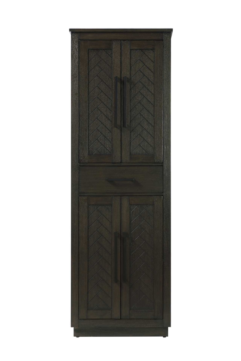 SC29024CO 24 in. Bath Storage Cabinet, Chocolate Oak