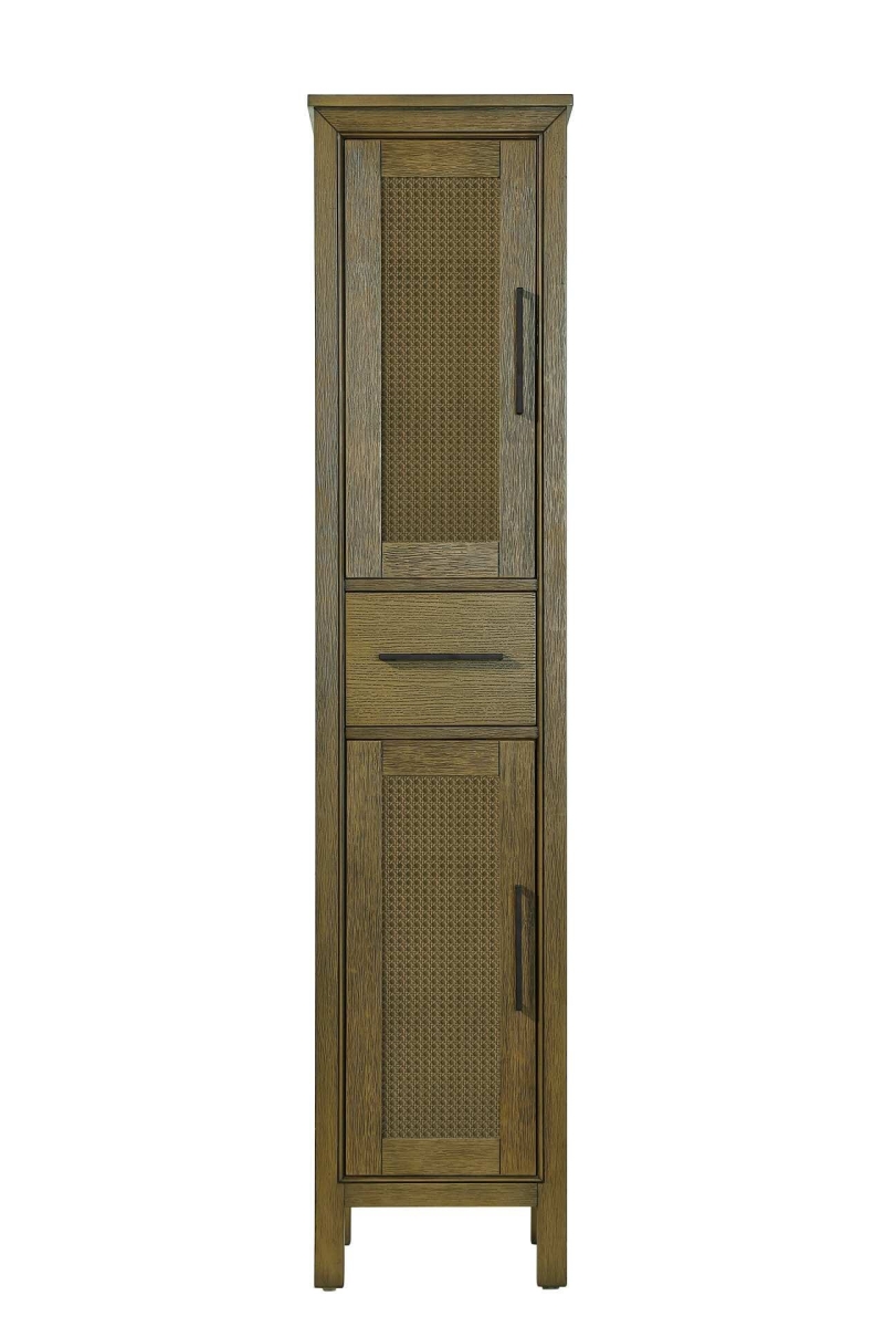 SC295A16HO 16 in. Alina Bath Storage Cabinet, Hazel Oak