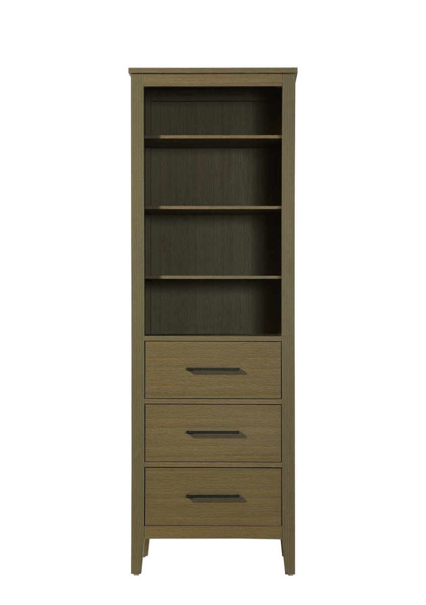 SC293B24MCB 24 in. Millie Open Shelving Bath Storage Cabinet, Chestnut Brown