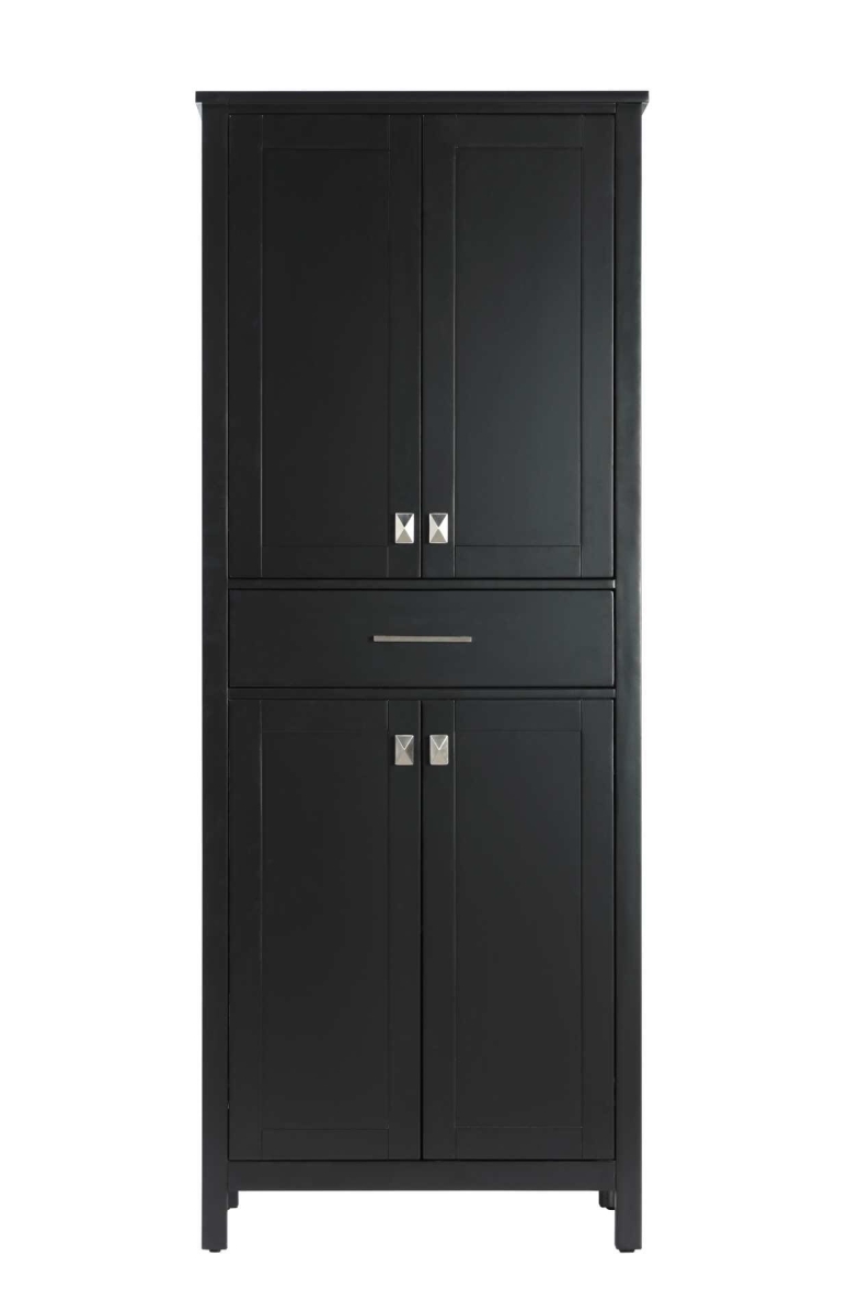 SC18828BK 28 in. Bath Storage Cabinet, Black