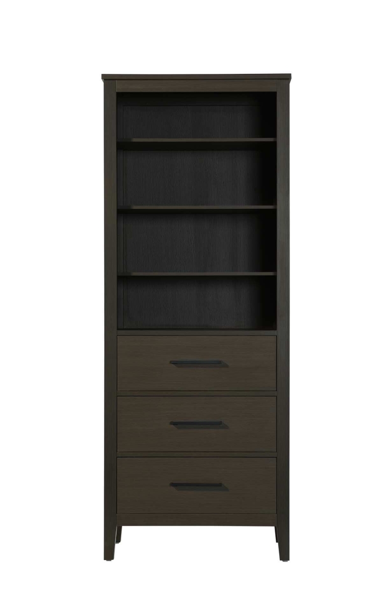 SC293B28MMB 28 in. Millie Open Shelving Bath Storage Cabinet, Mocha Brown