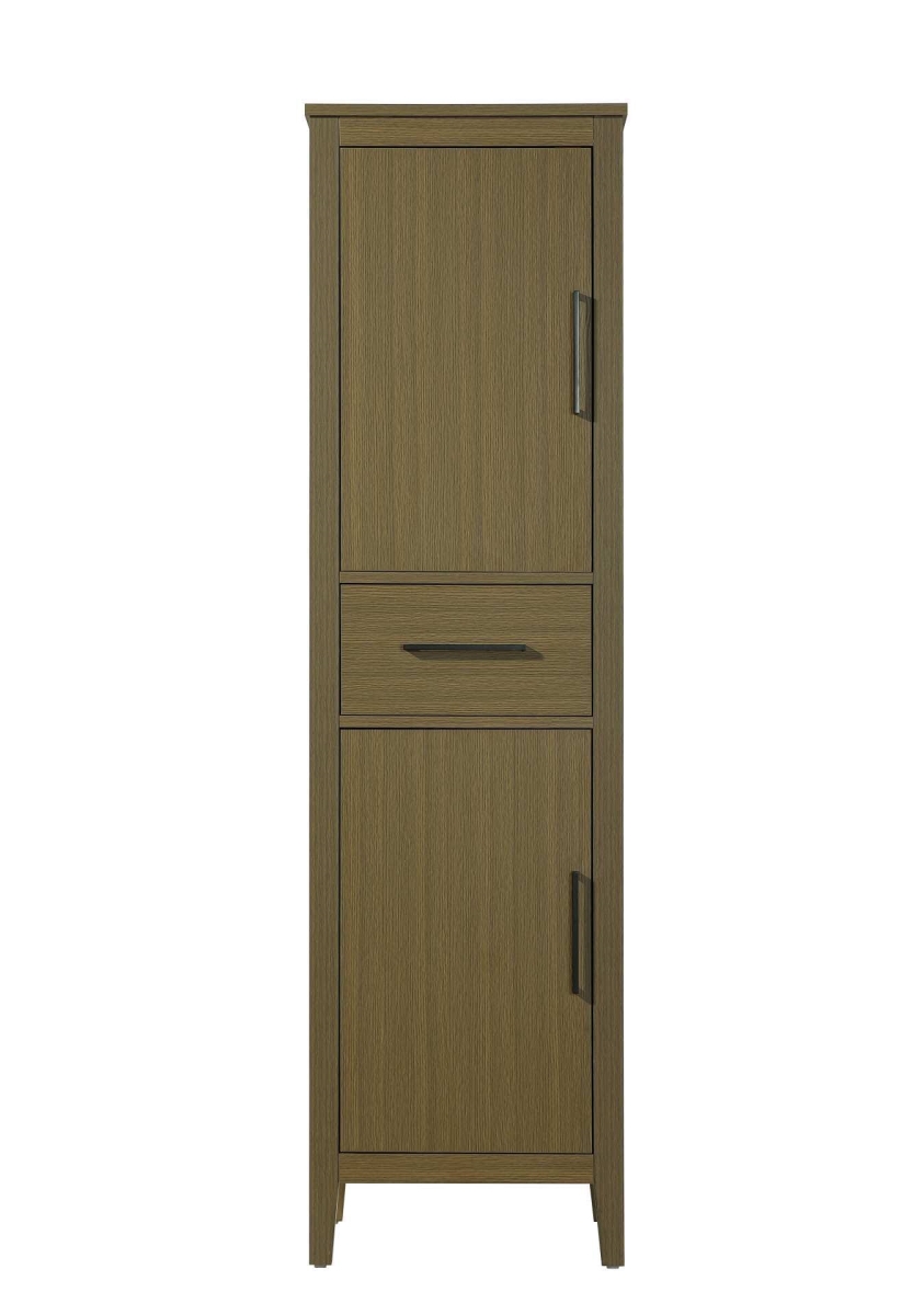 SC293A20MCB 20 in. Millie Bath Storage Cabinet, Chestnut Brown
