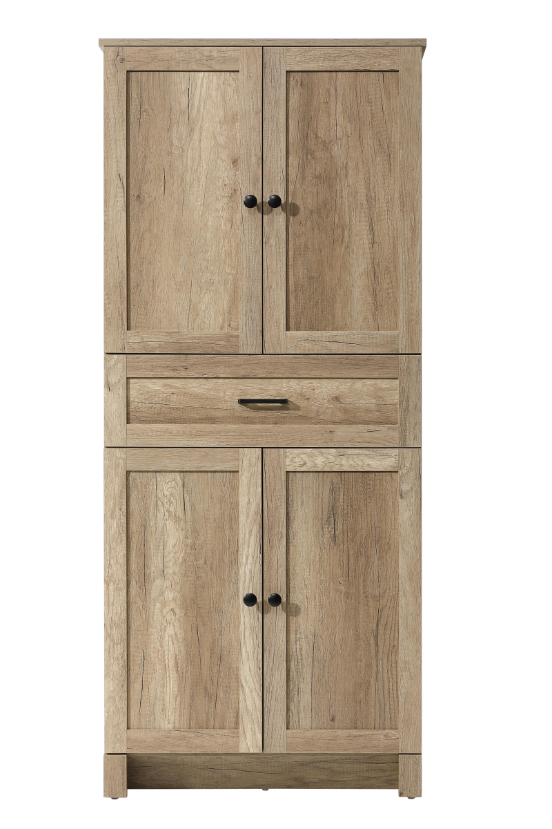SC280128NT 28 in. Soma Bath Storage Cabinet, Natural Oak