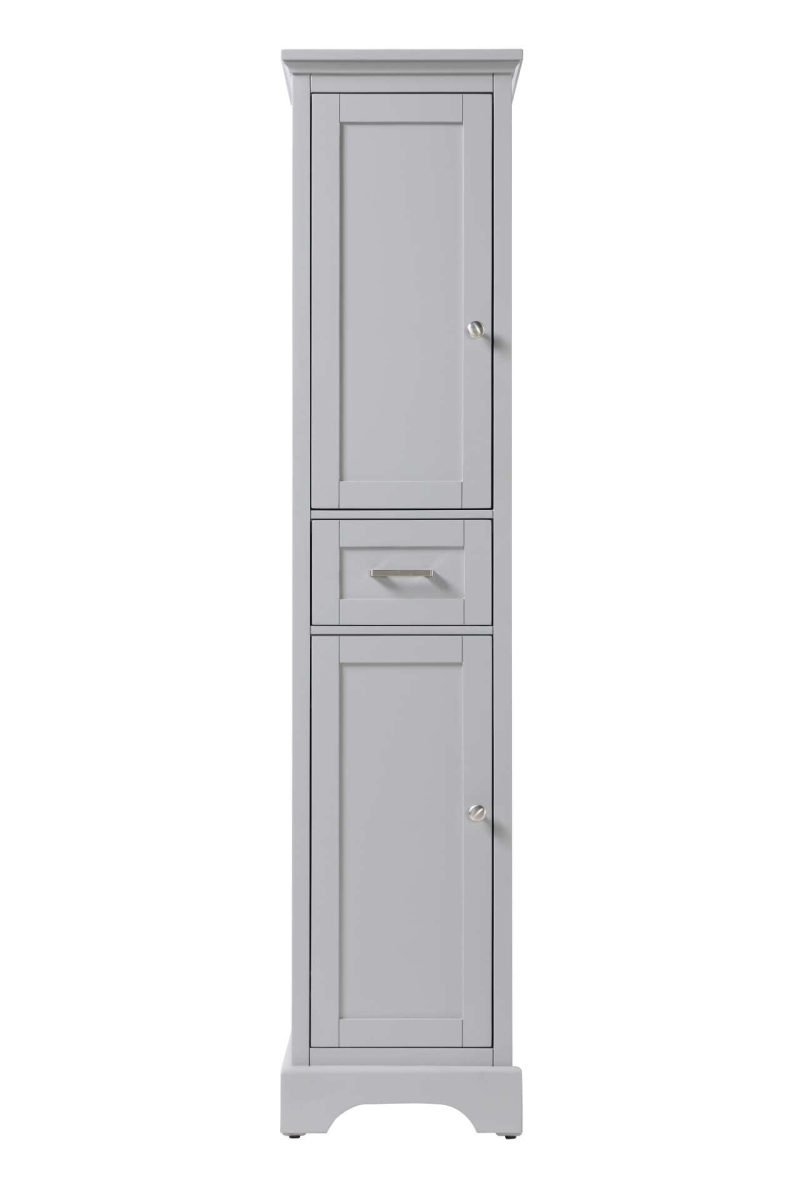 SC15016GR 16 in. Bath Storage Cabinet, Gray