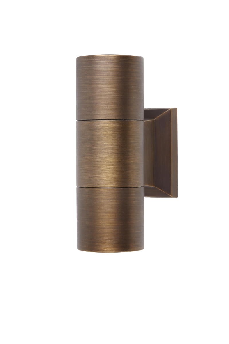 LD-C035-N-25 Landscape Cast Brass Double Wall Light, Antique Brass