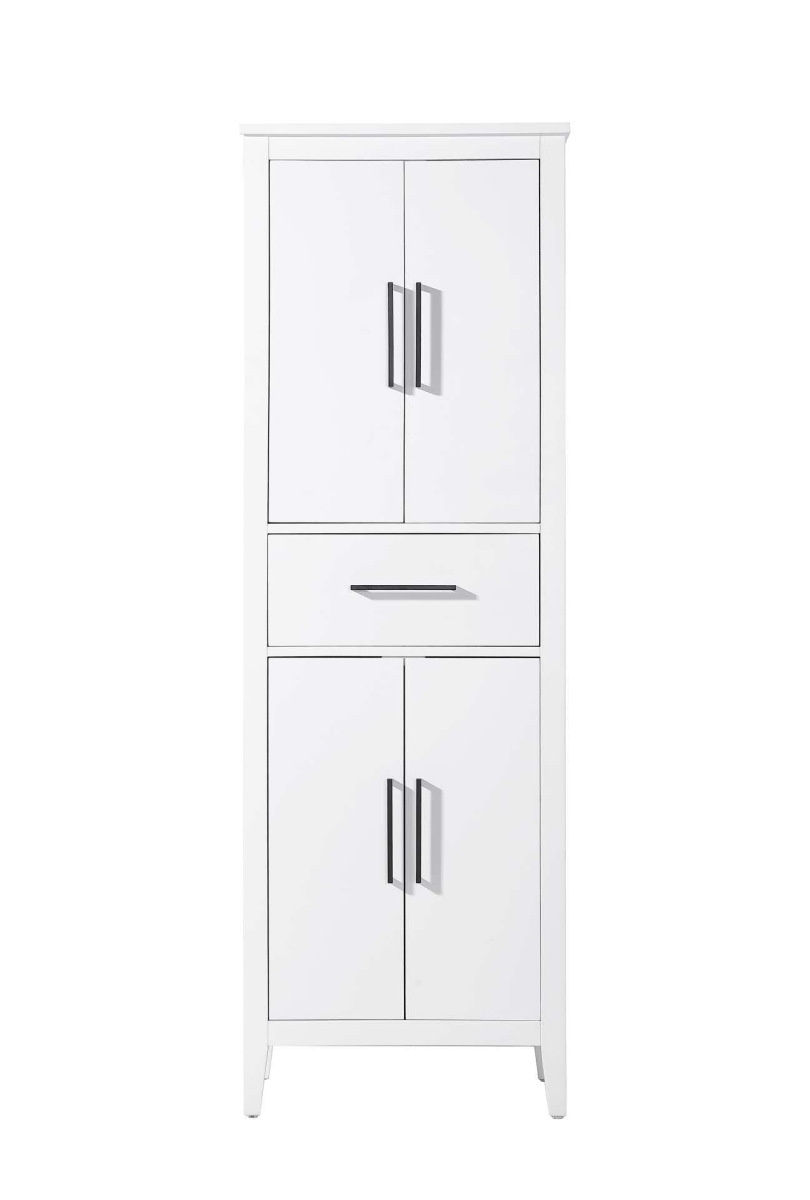 SC293A24WH 24 in. Millie Bath Storage Cabinet, White
