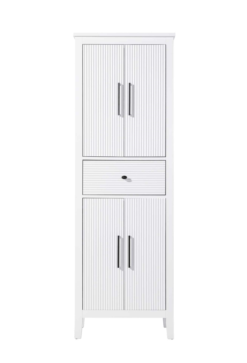 SC296A24WH 72 x 18 x 24 in. Bathroom Storage Cabinet, White