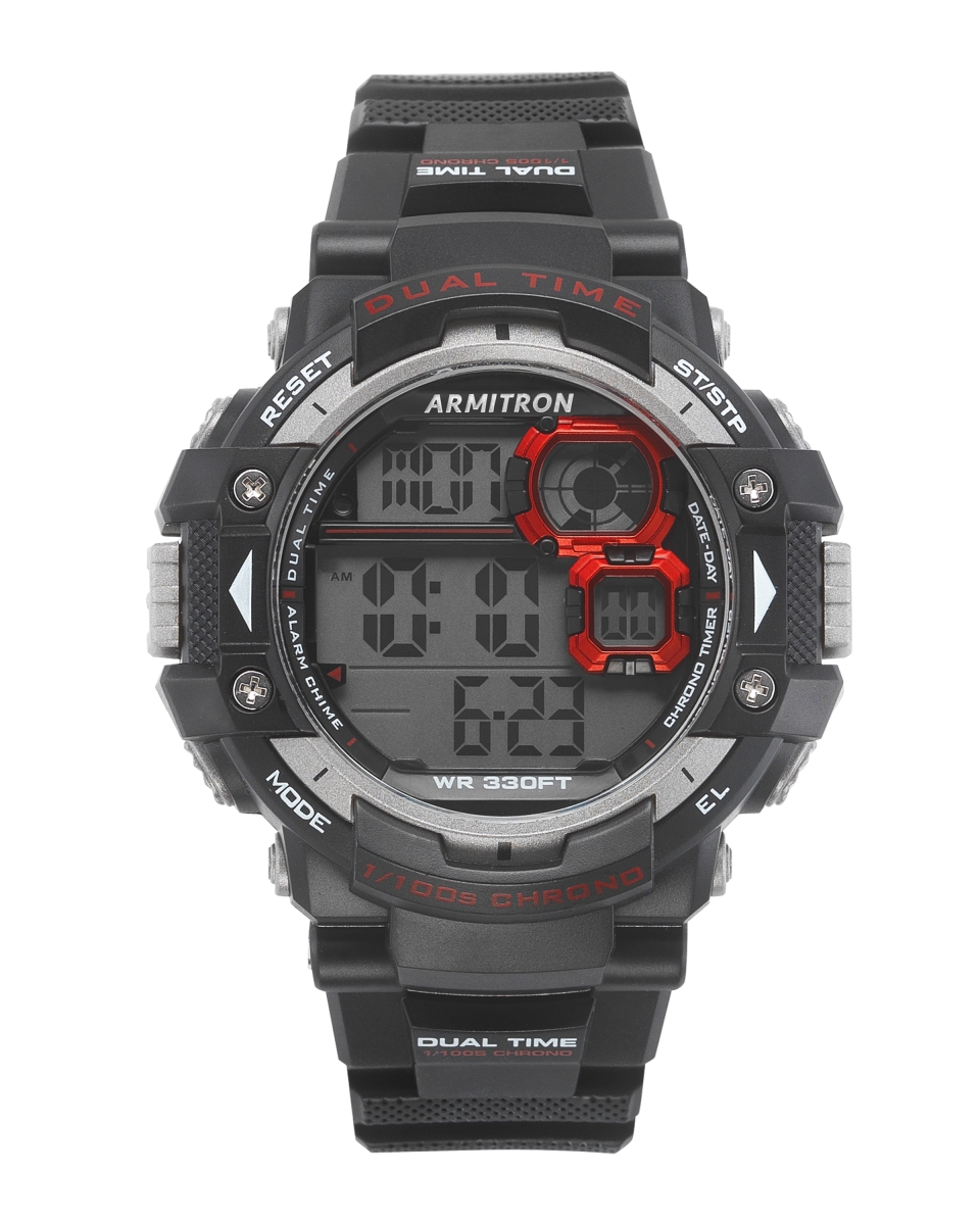 Picture of Armitron 40-8309RED Men Digital Chronograph Watch