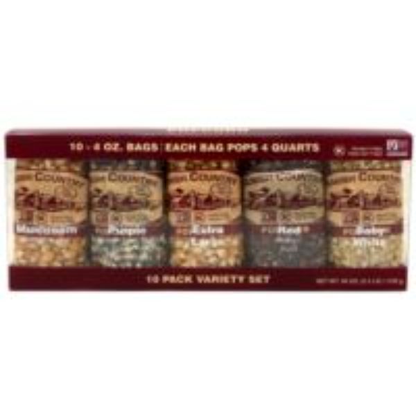 Picture of Amish Country Popcorn POP-909 Variety Set - Pack of 10