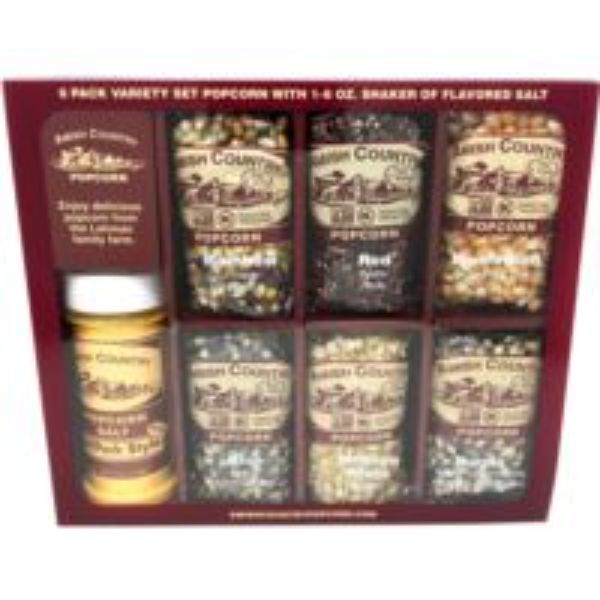 Picture of Amish Country Popcorn POP-908 Popcorn Variety Set - Pack of 6