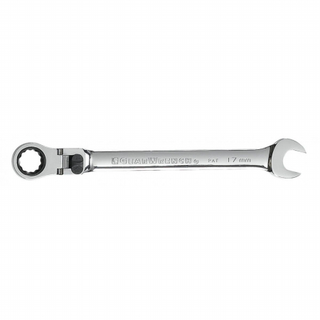 Picture of Gearwrench KD85617 17 mm Extra Large Locking Flex Head Ratcheting Combination Wrench