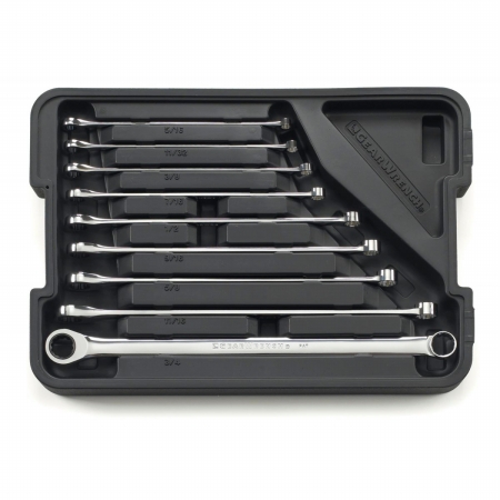 KD85998 9 Piece Extra Large Gearbox Double Box Ratcheting Wrench Set SAE