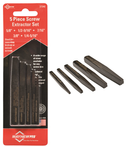 Picture of Mayhew Steel Products MH37340 5 Piece Screw Extractor Set