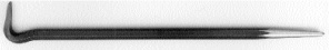 18 in. Rolling Head Pry Bar 0.62 in. dia.