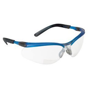 Picture of 3M MM11471 Clear Anti Fog Lens Ocean Blue Frame Safety Glasses